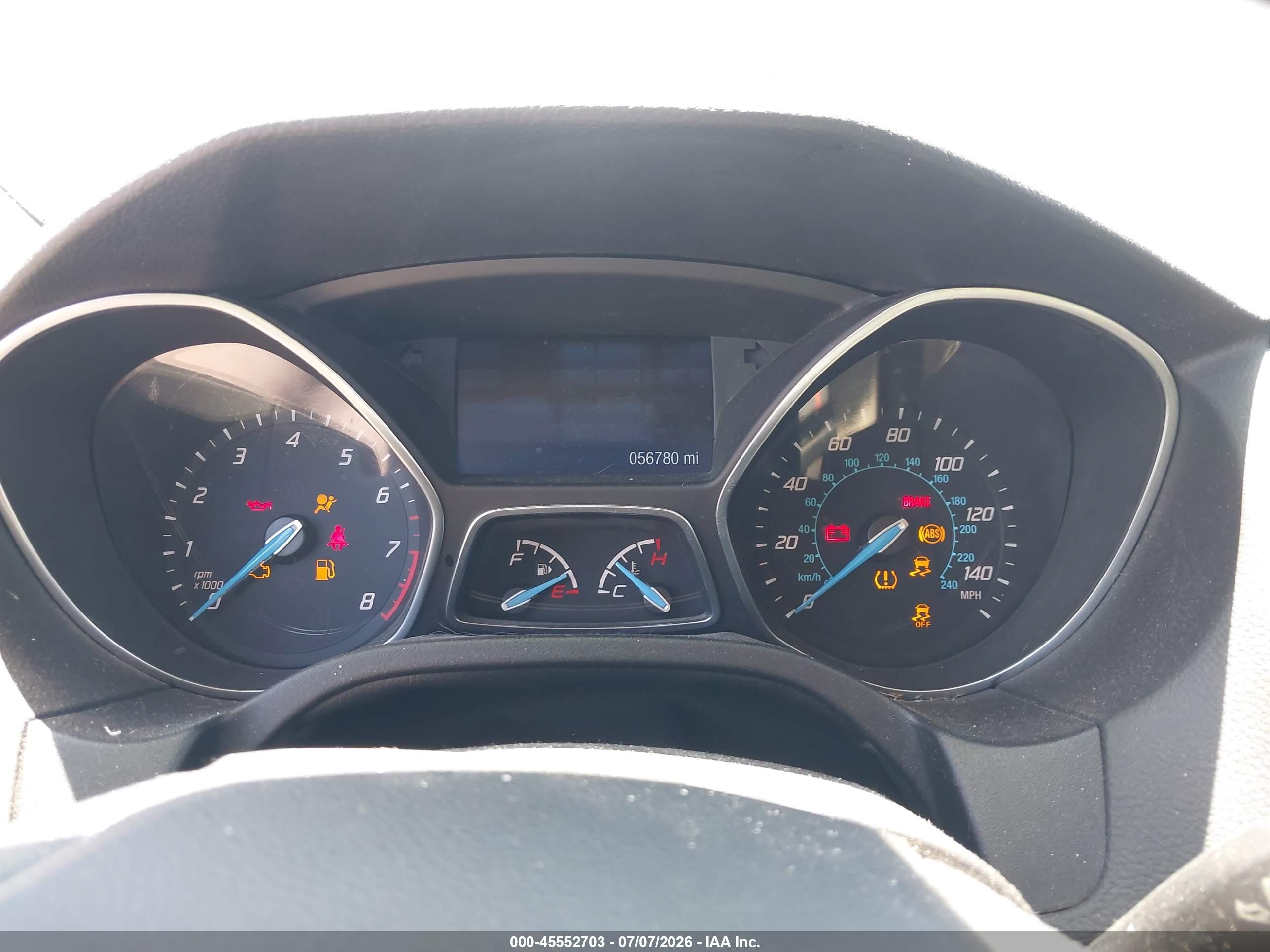 2014 Ford Focus Se Black vin: 1FADP3K27EL414143
