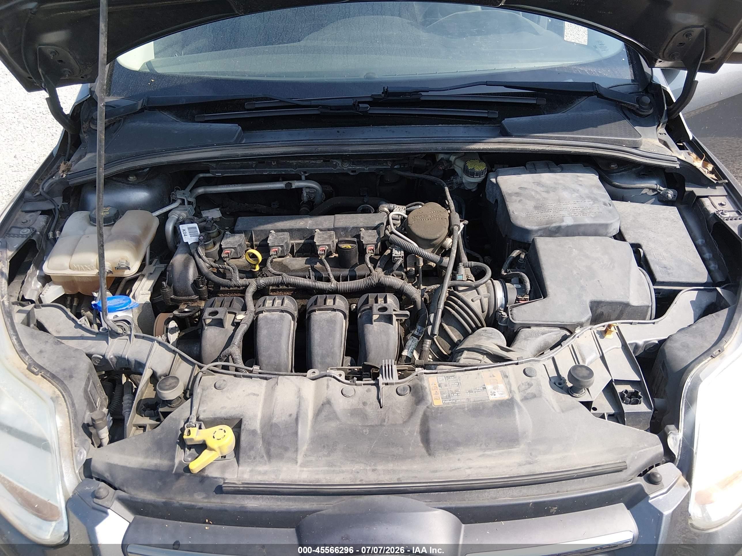 2014 Ford Focus Se Gray vin: 1FADP3K27EL429595
