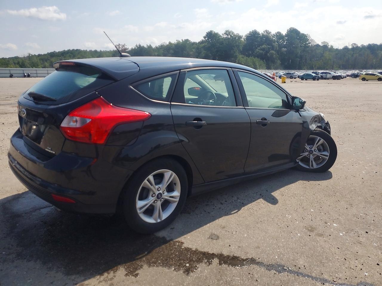 2014 Ford Focus Se Black vin: 1FADP3K27EL435770