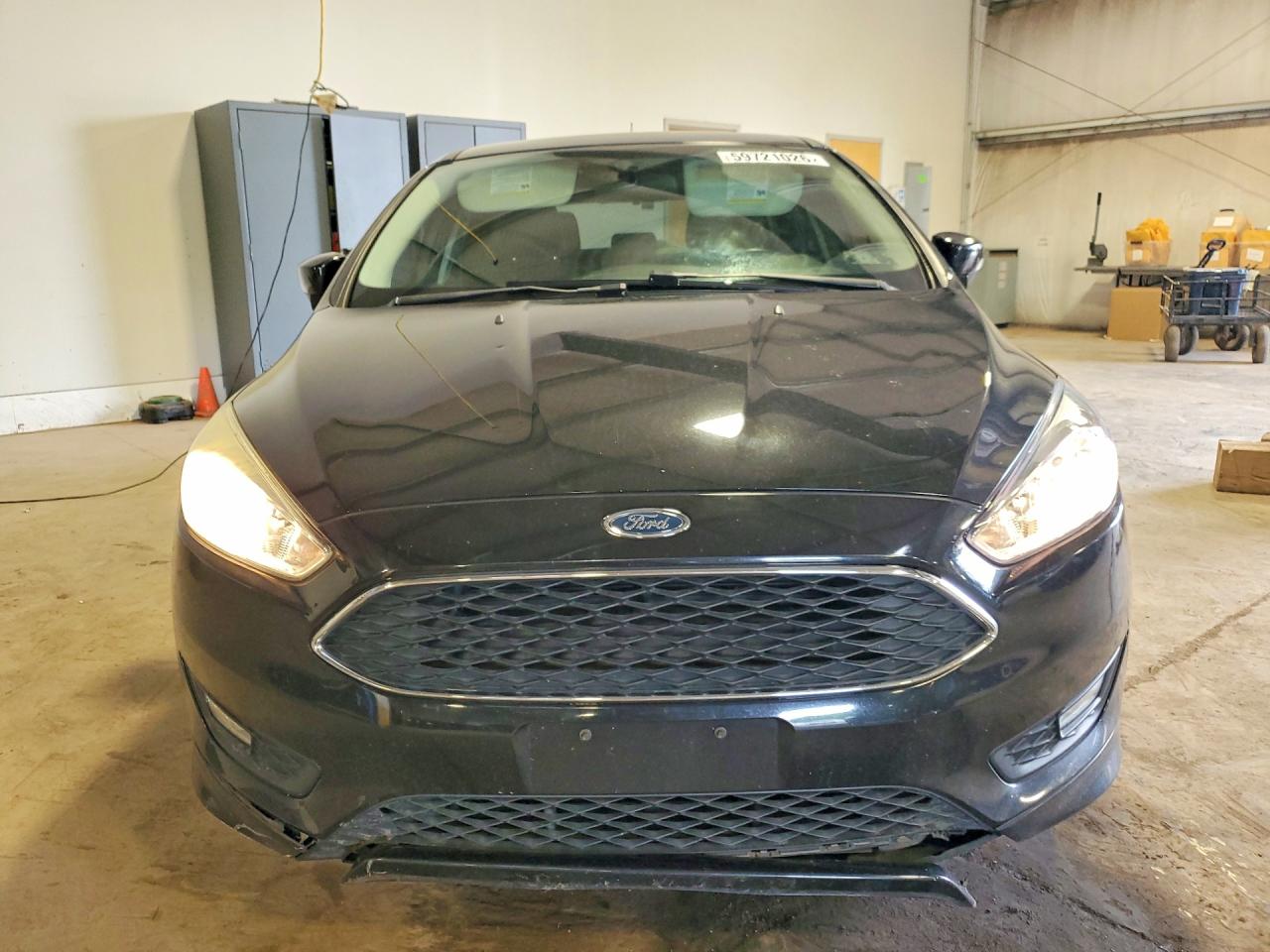 2015 Ford Focus Se Черный vin: 1FADP3K27FL215966