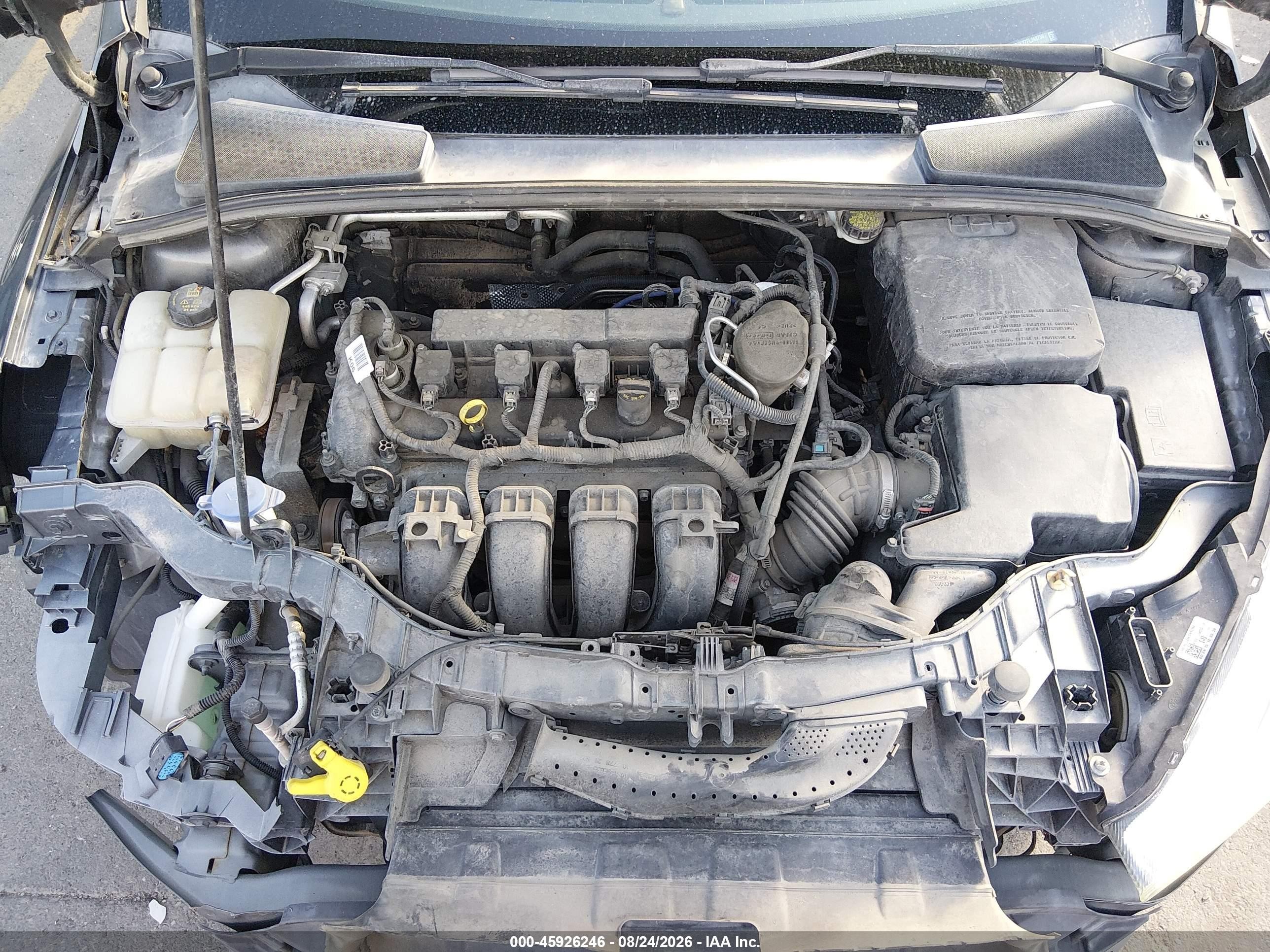 2015 Ford Focus Se Gray vin: 1FADP3K27FL248756
