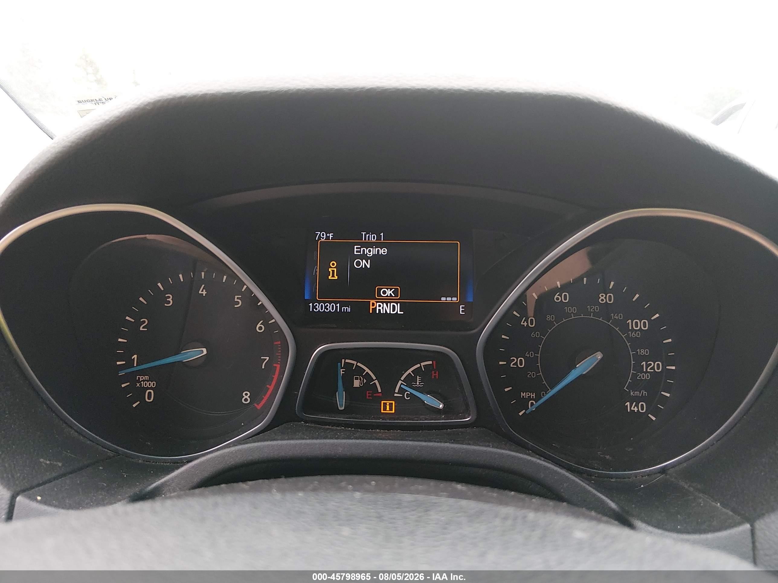 2015 Ford Focus Se Black vin: 1FADP3K27FL263340