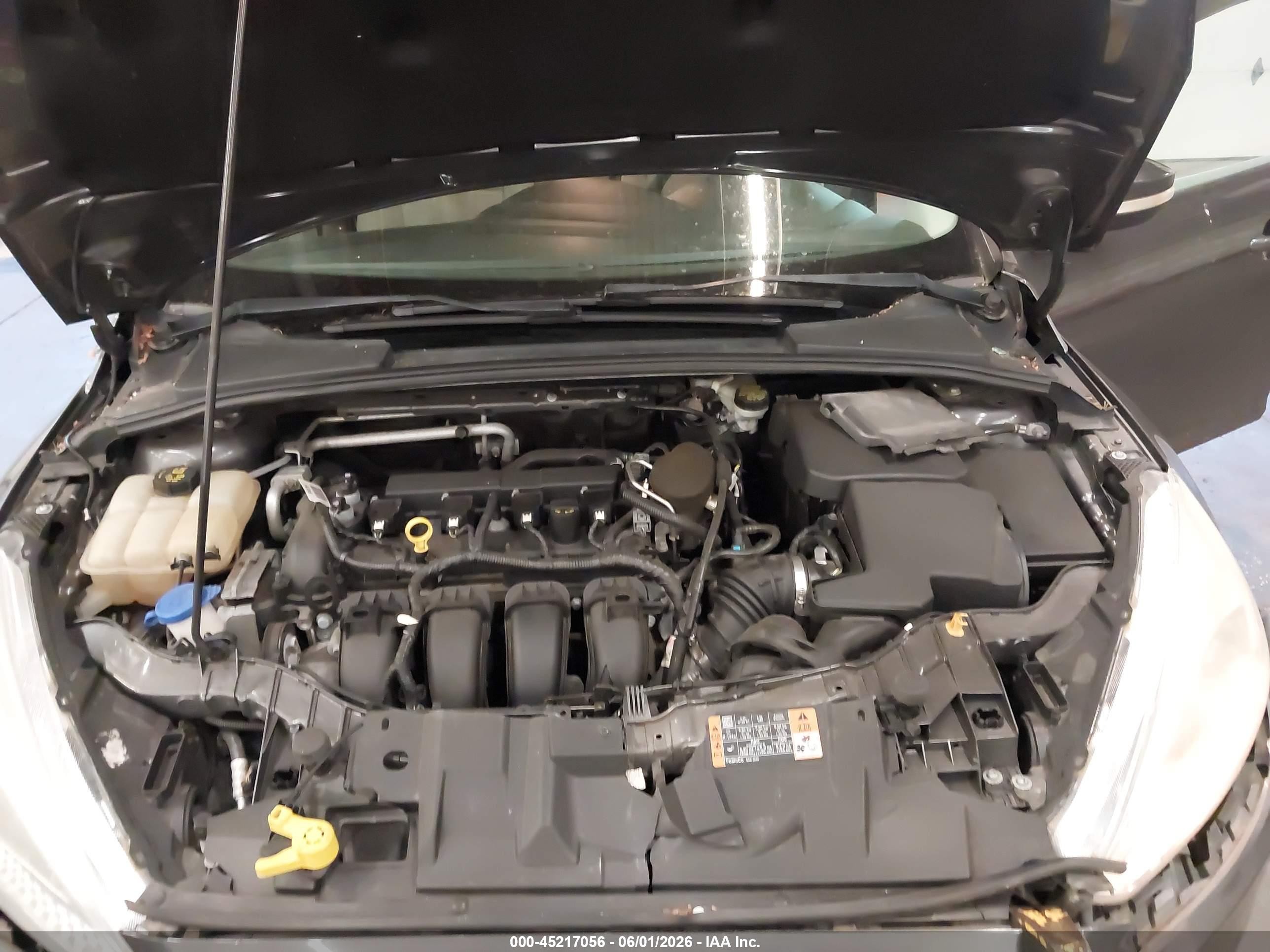 2015 Ford Focus Se Gray vin: 1FADP3K27FL269316