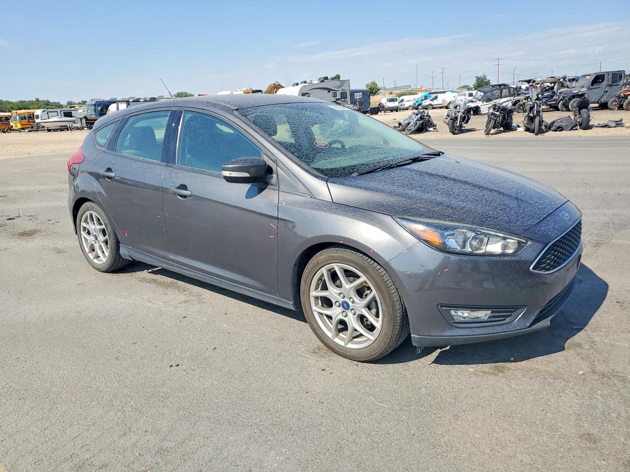 2015 Ford Focus Se Charcoal vin: 1FADP3K27FL300161