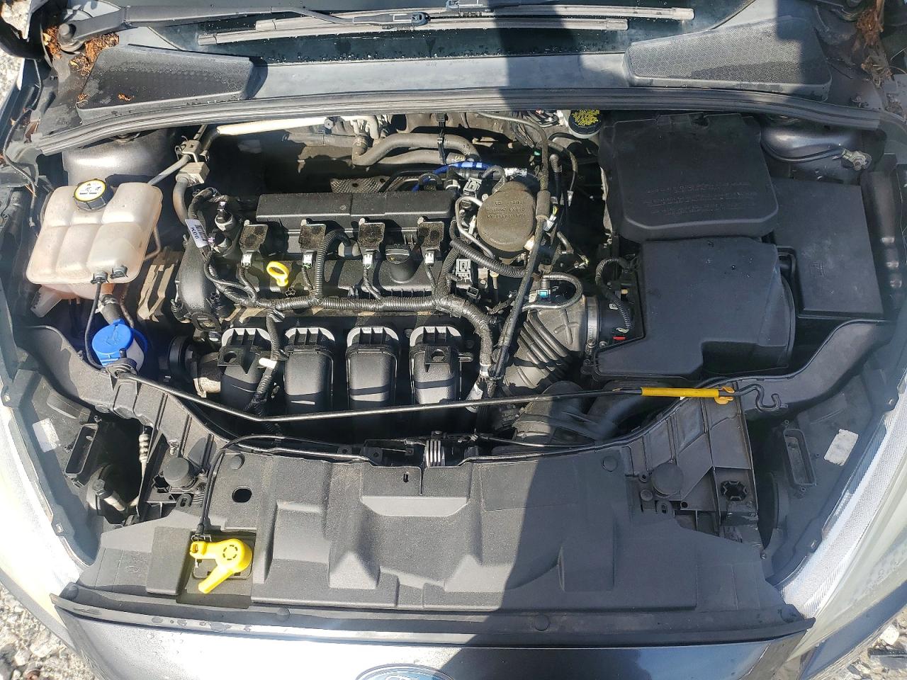 2015 Ford Focus Se Gray vin: 1FADP3K27FL328736