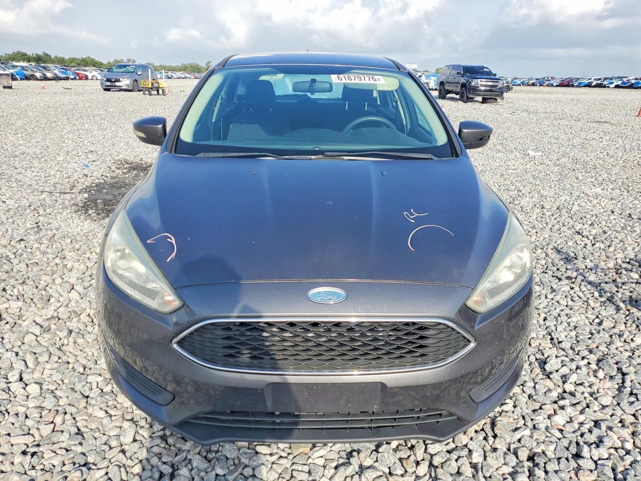 2015 Ford Focus Se Gray vin: 1FADP3K27FL365978