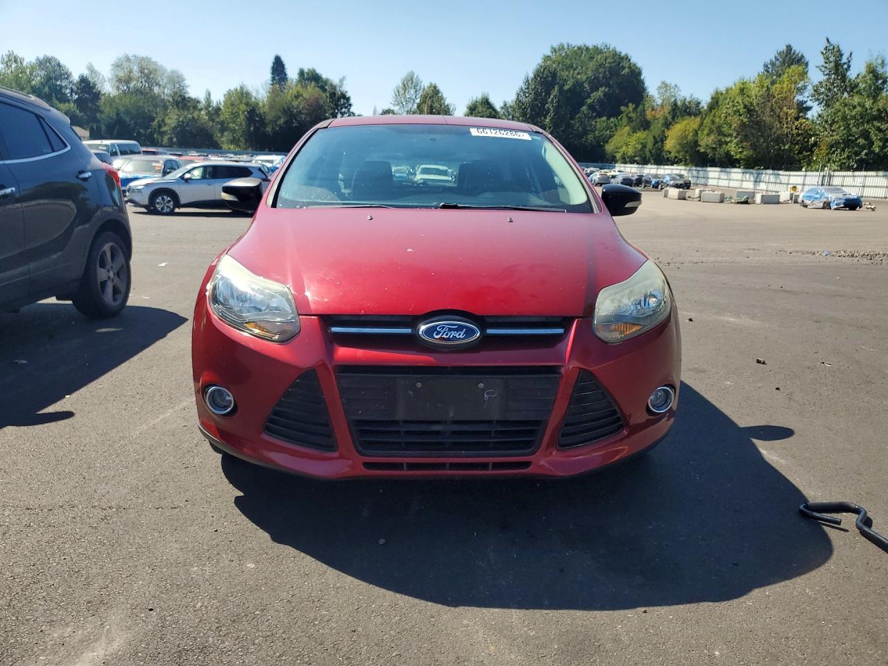 2013 Ford Focus Se Red vin: 1FADP3K28DL117218