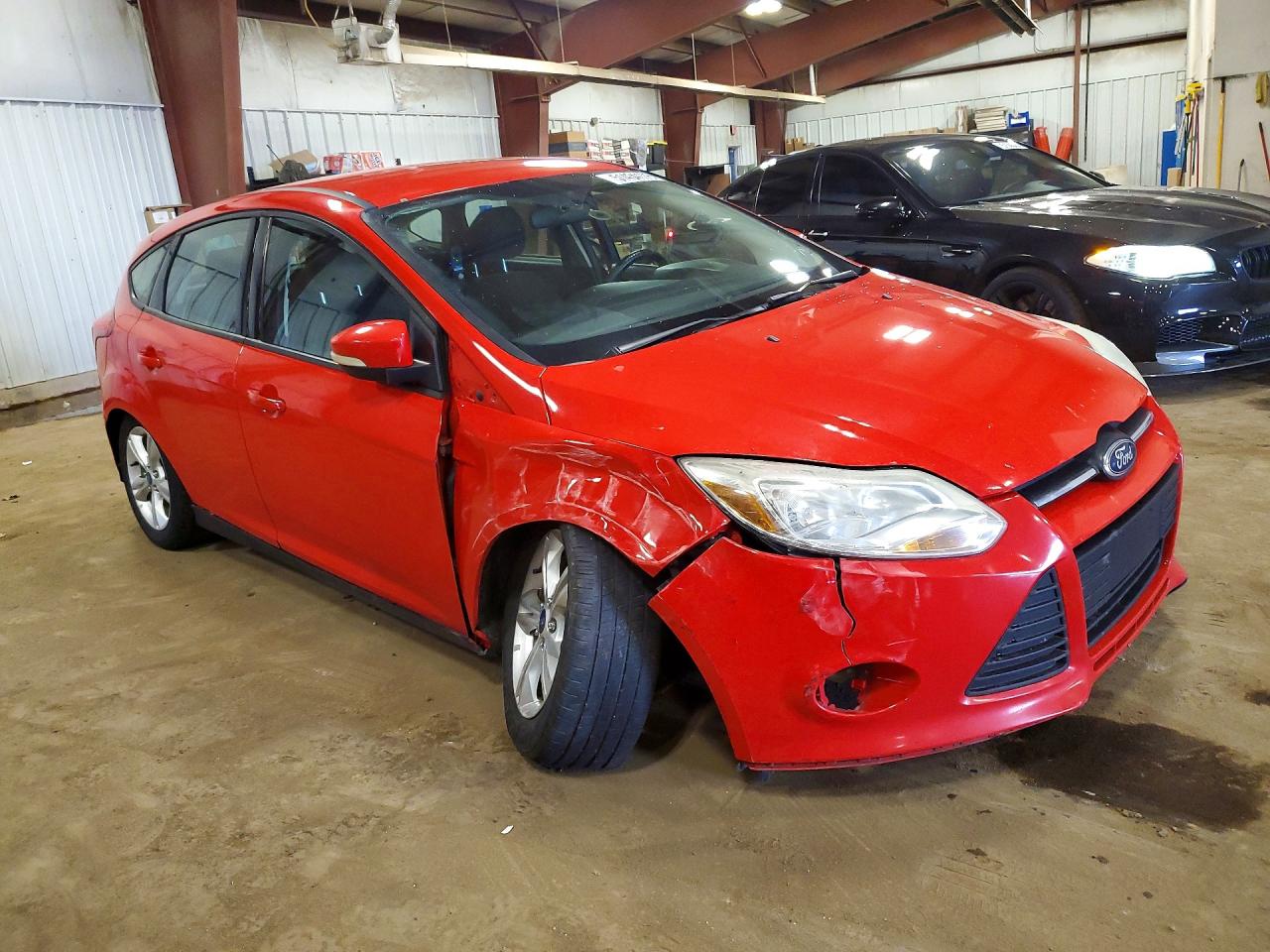 2013 Ford Focus Se Red vin: 1FADP3K28DL117719