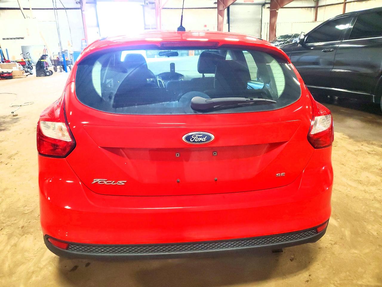 2013 Ford Focus Se Red vin: 1FADP3K28DL117719