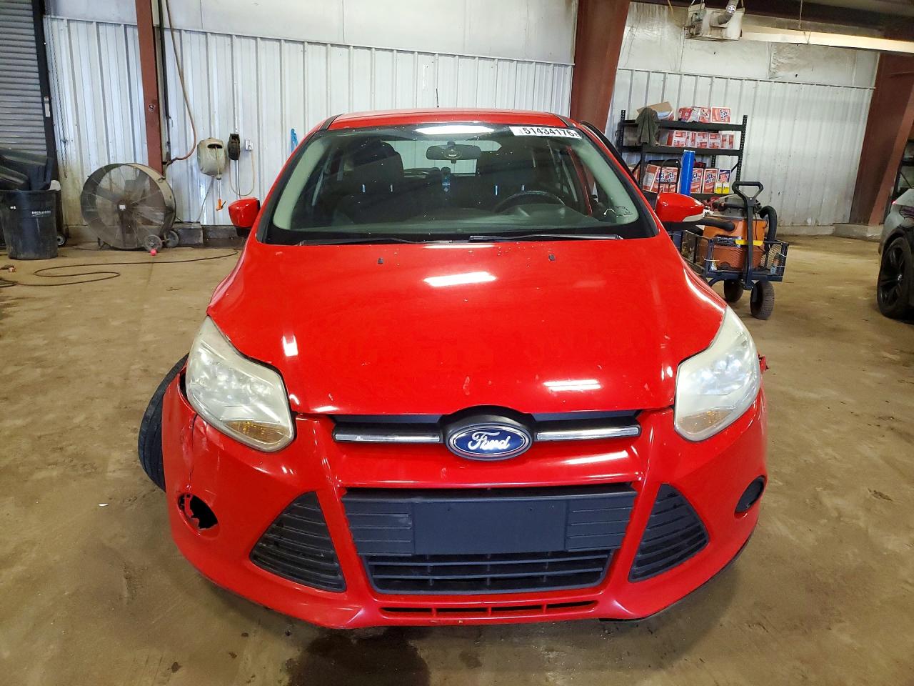 2013 Ford Focus Se Red vin: 1FADP3K28DL117719
