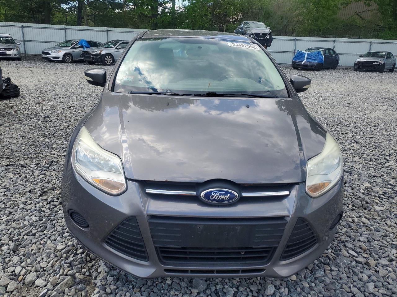 2013 Ford Focus Se Gray vin: 1FADP3K28DL139008