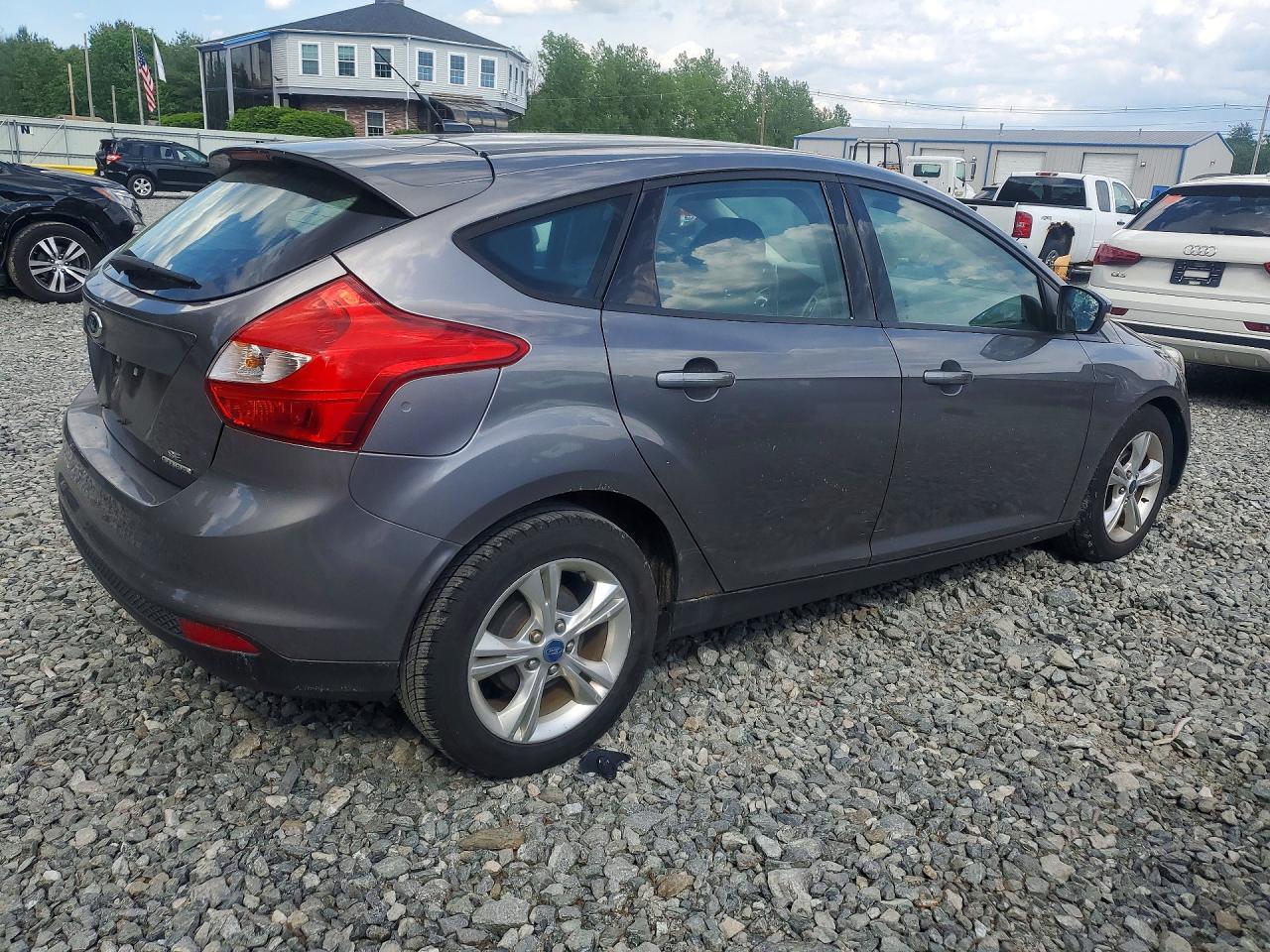 2013 Ford Focus Se Gray vin: 1FADP3K28DL139008