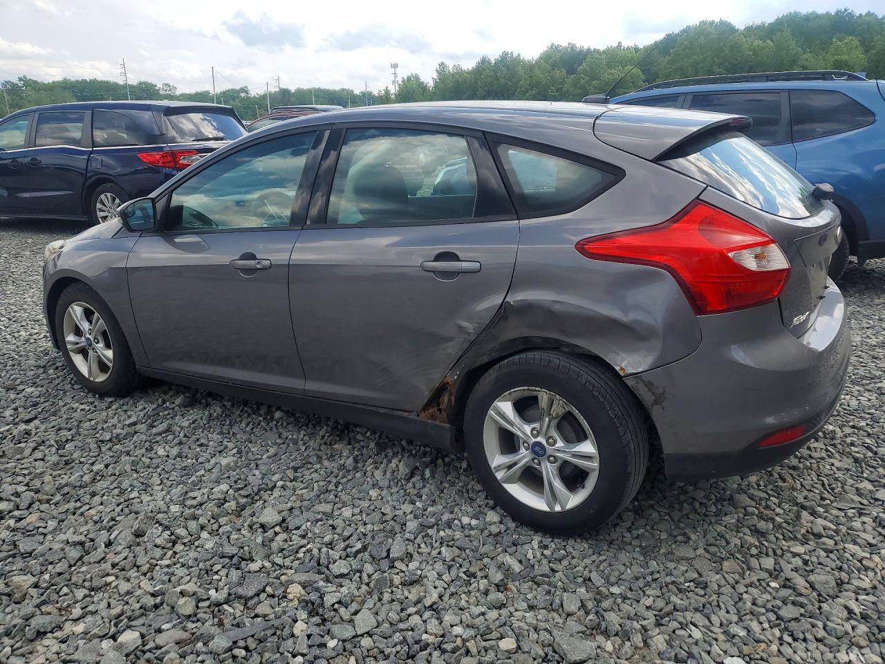 2013 Ford Focus Se Gray vin: 1FADP3K28DL139008