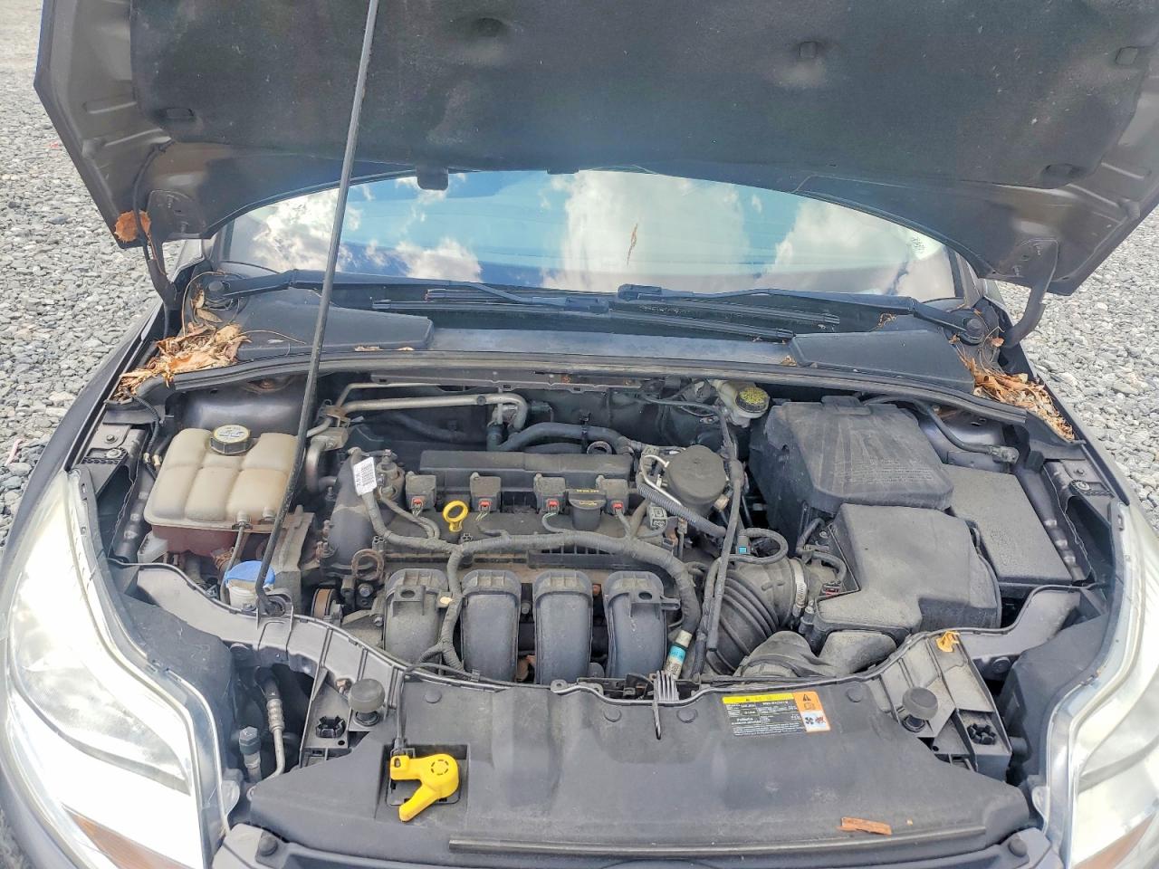 2013 Ford Focus Se Gray vin: 1FADP3K28DL139008