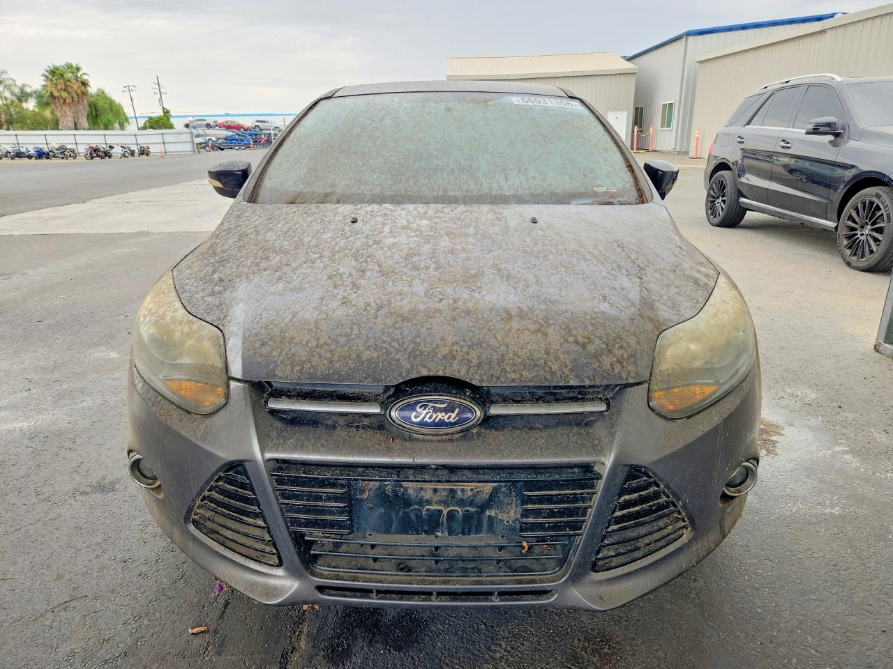 2013 Ford Focus Se Серый vin: 1FADP3K28DL164250