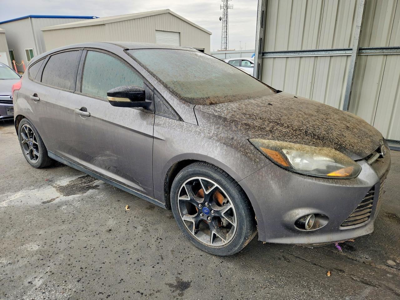 2013 Ford Focus Se Серый vin: 1FADP3K28DL164250