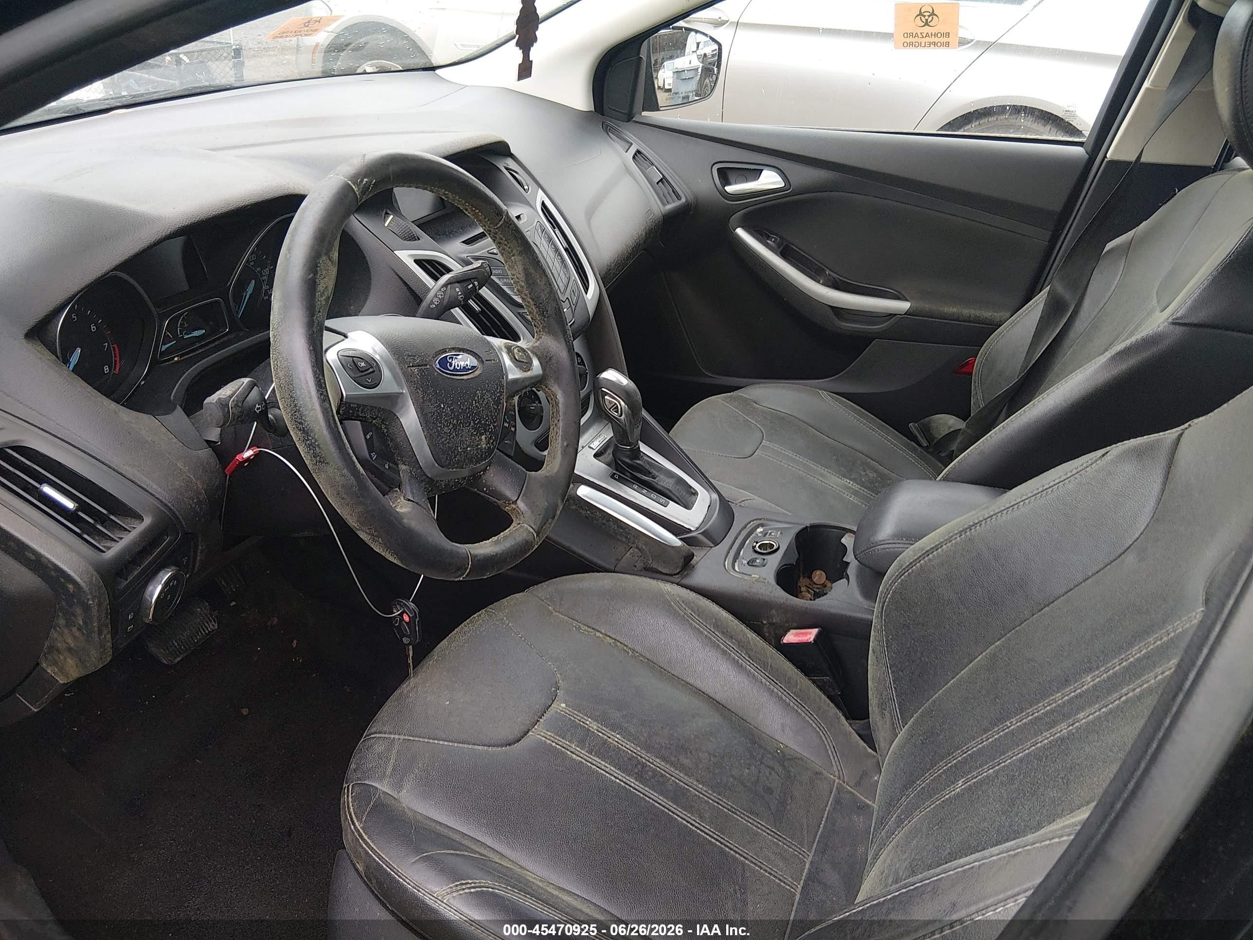 2013 Ford Focus Se Black vin: 1FADP3K28DL176186
