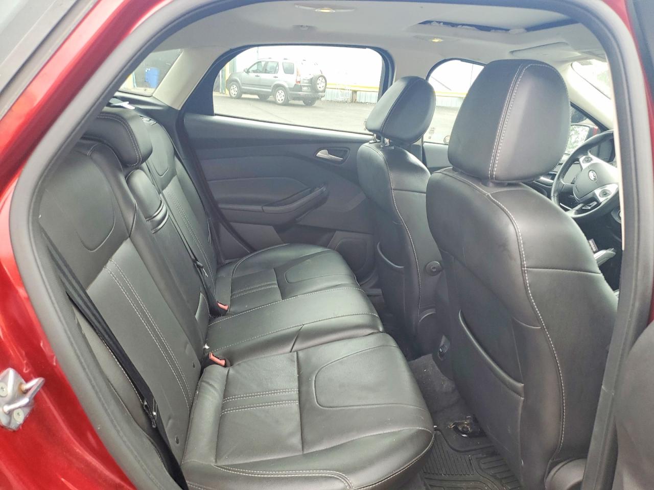 2013 Ford Focus Se Burgundy vin: 1FADP3K28DL184921