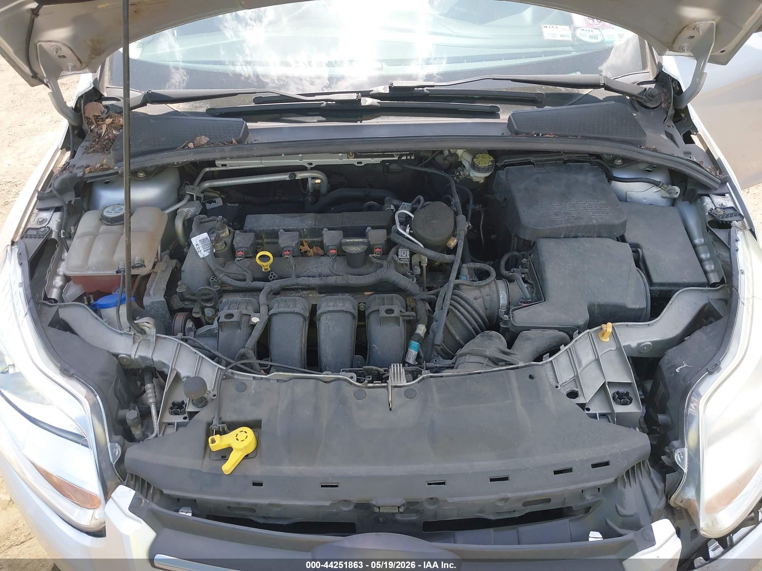 2013 Ford Focus Se Silver vin: 1FADP3K28DL187558