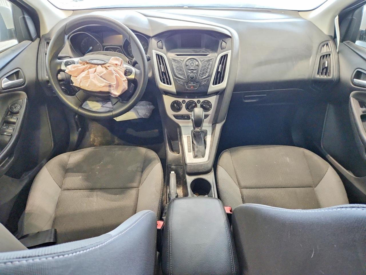 2013 Ford Focus Se White vin: 1FADP3K28DL222096