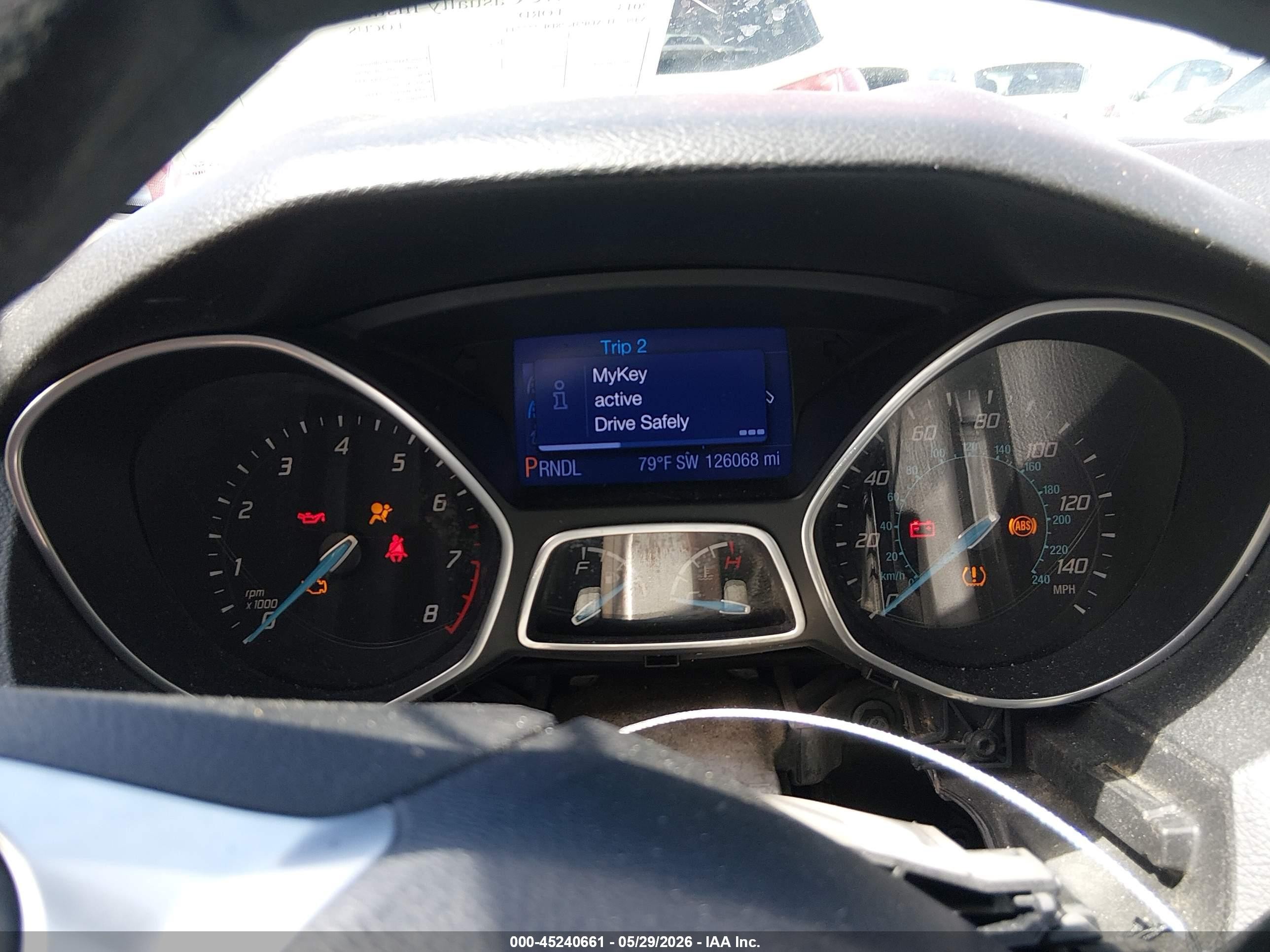 2013 Ford Focus Se Красный vin: 1FADP3K28DL222244