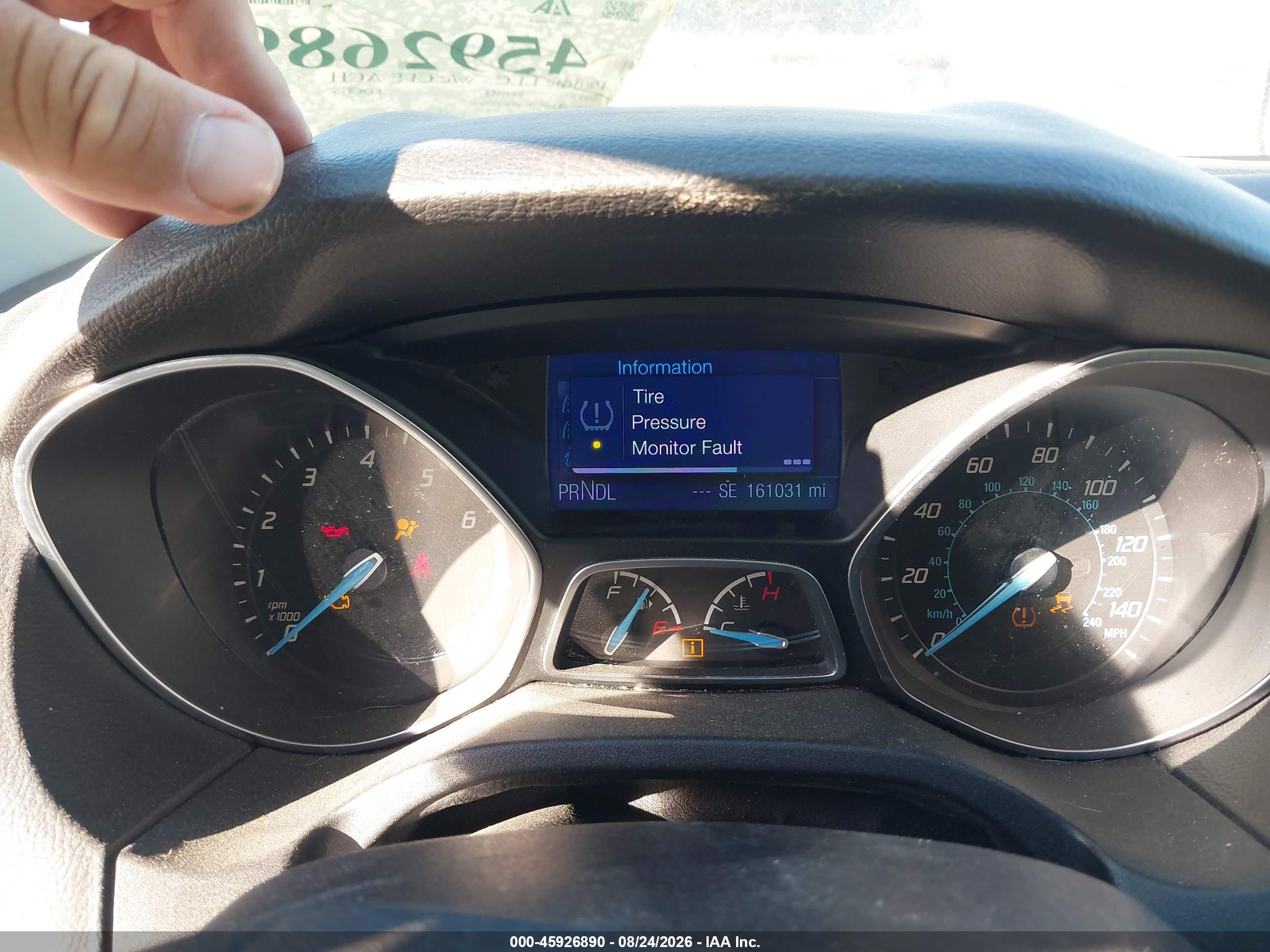 2013 Ford Focus Se Gray vin: 1FADP3K28DL223006