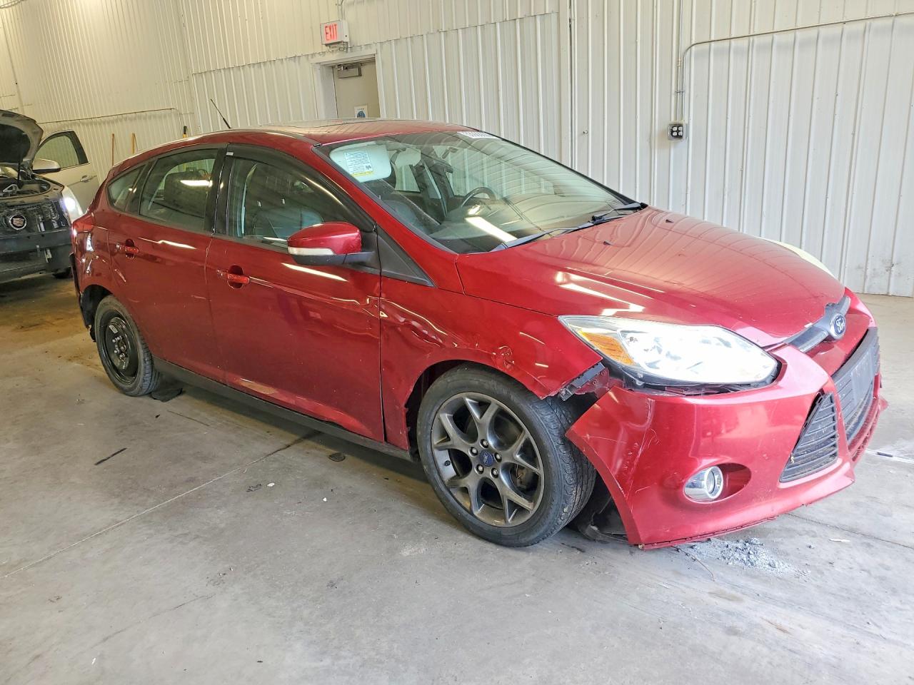 2013 Ford Focus Se Red vin: 1FADP3K28DL231865