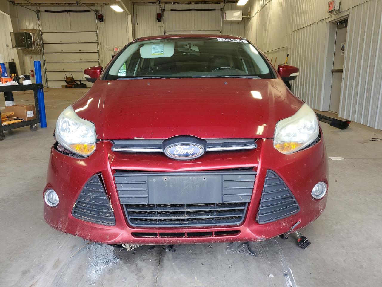 2013 Ford Focus Se Red vin: 1FADP3K28DL231865