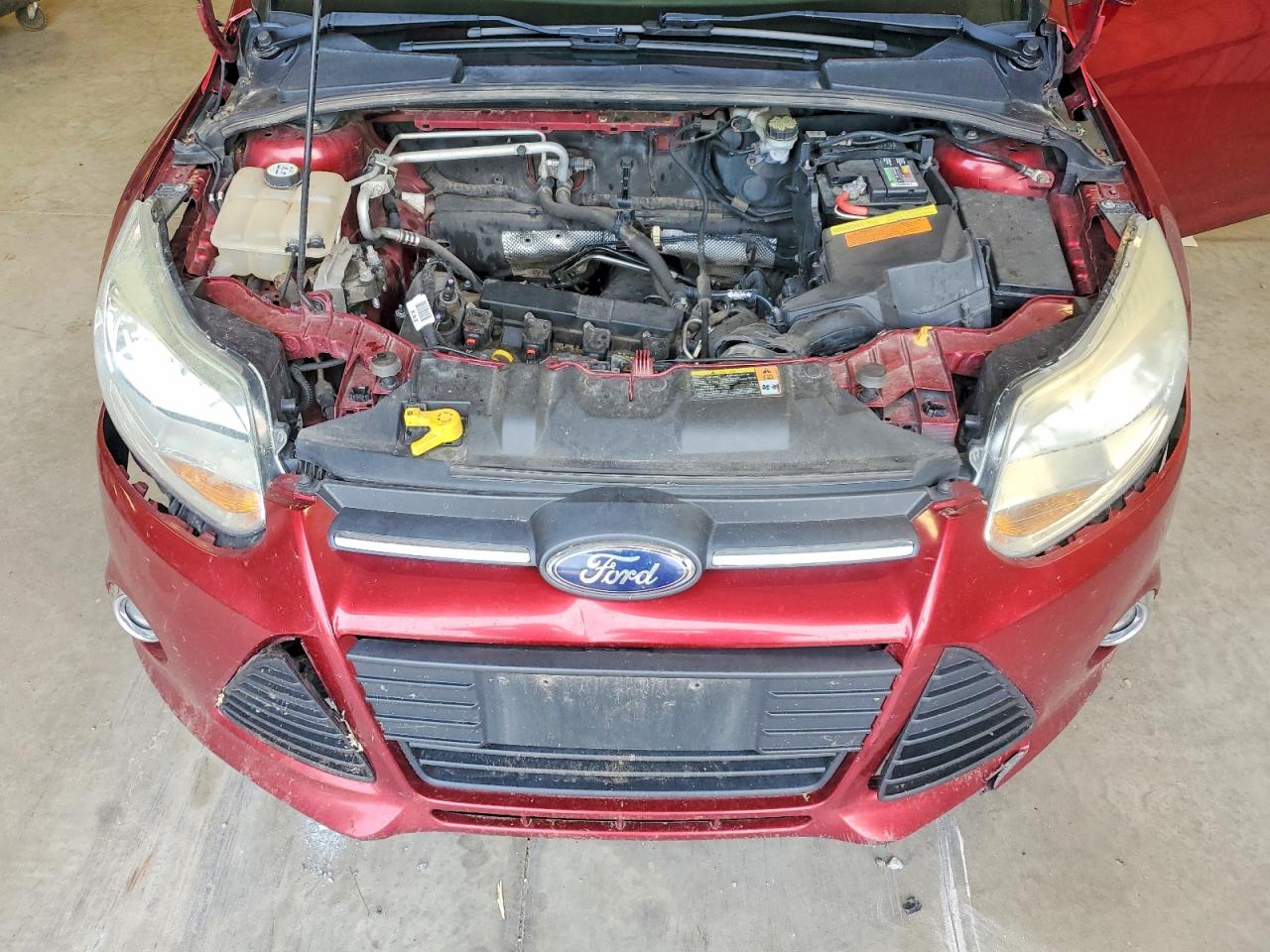 2013 Ford Focus Se Red vin: 1FADP3K28DL231865