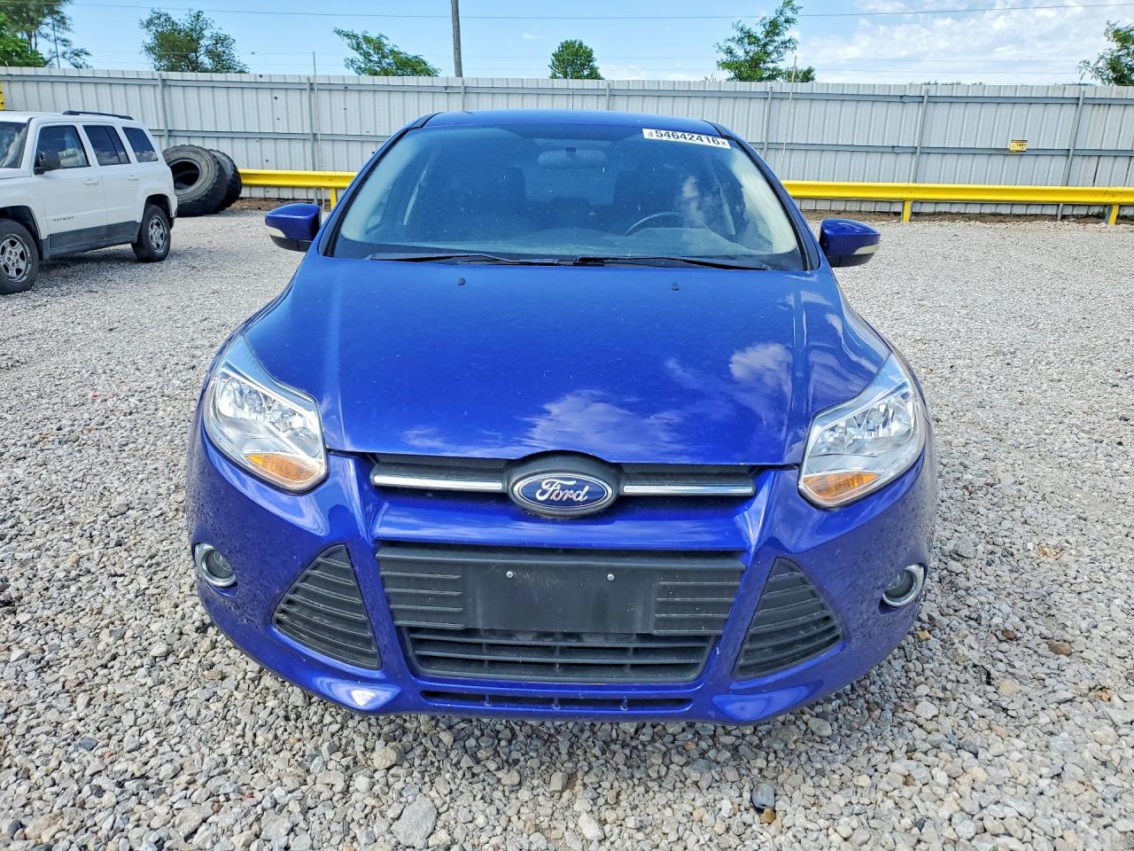 2013 Ford Focus Se Blue vin: 1FADP3K28DL284436