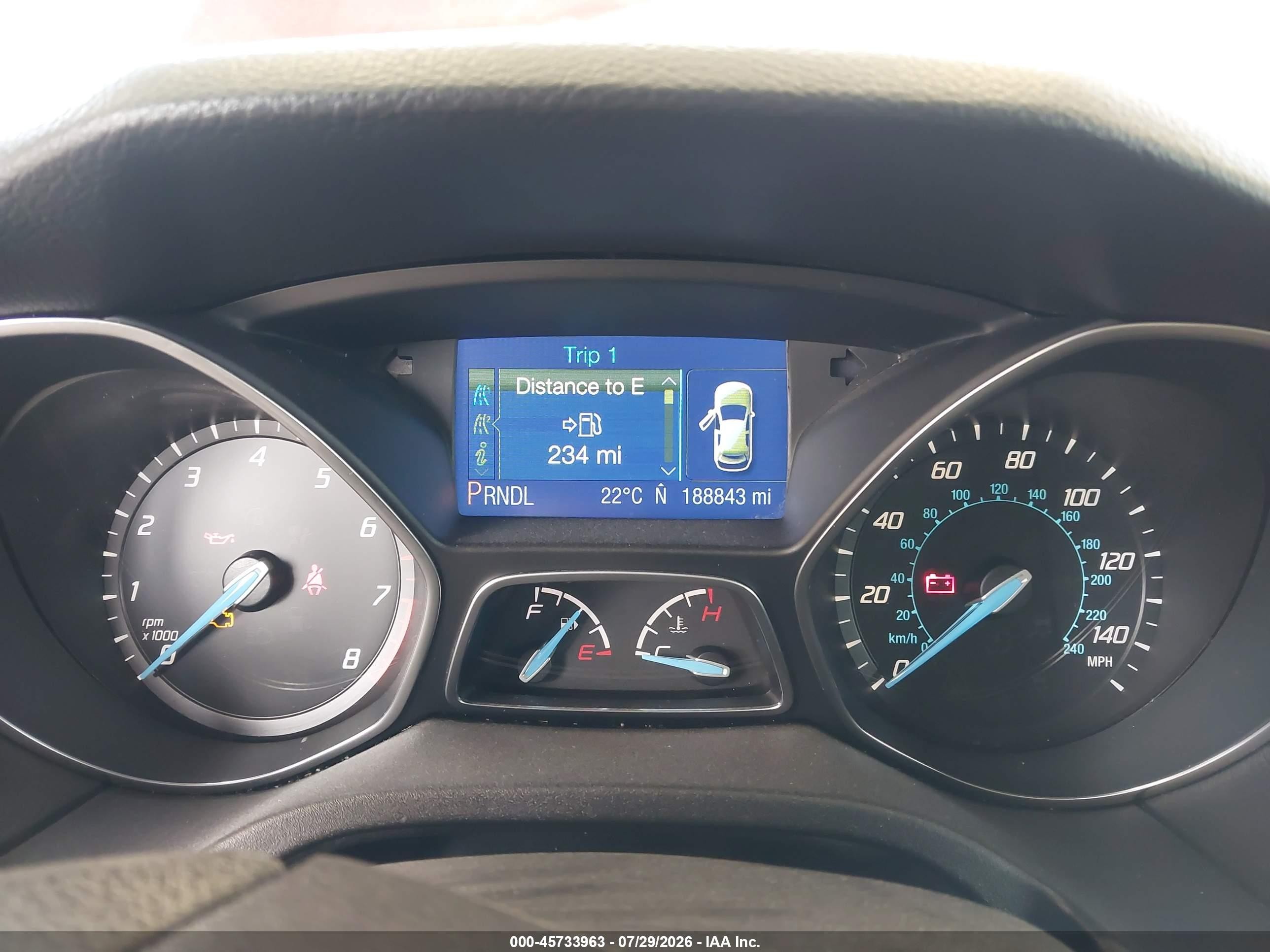 2013 Ford Focus Se Red vin: 1FADP3K28DL301719