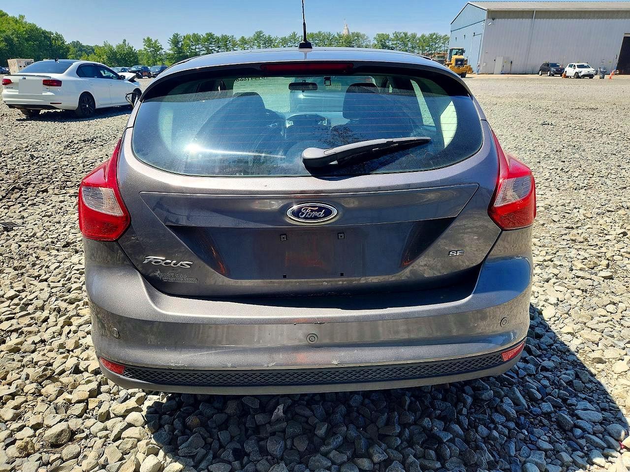 2013 Ford Focus Se Gray vin: 1FADP3K28DL305043