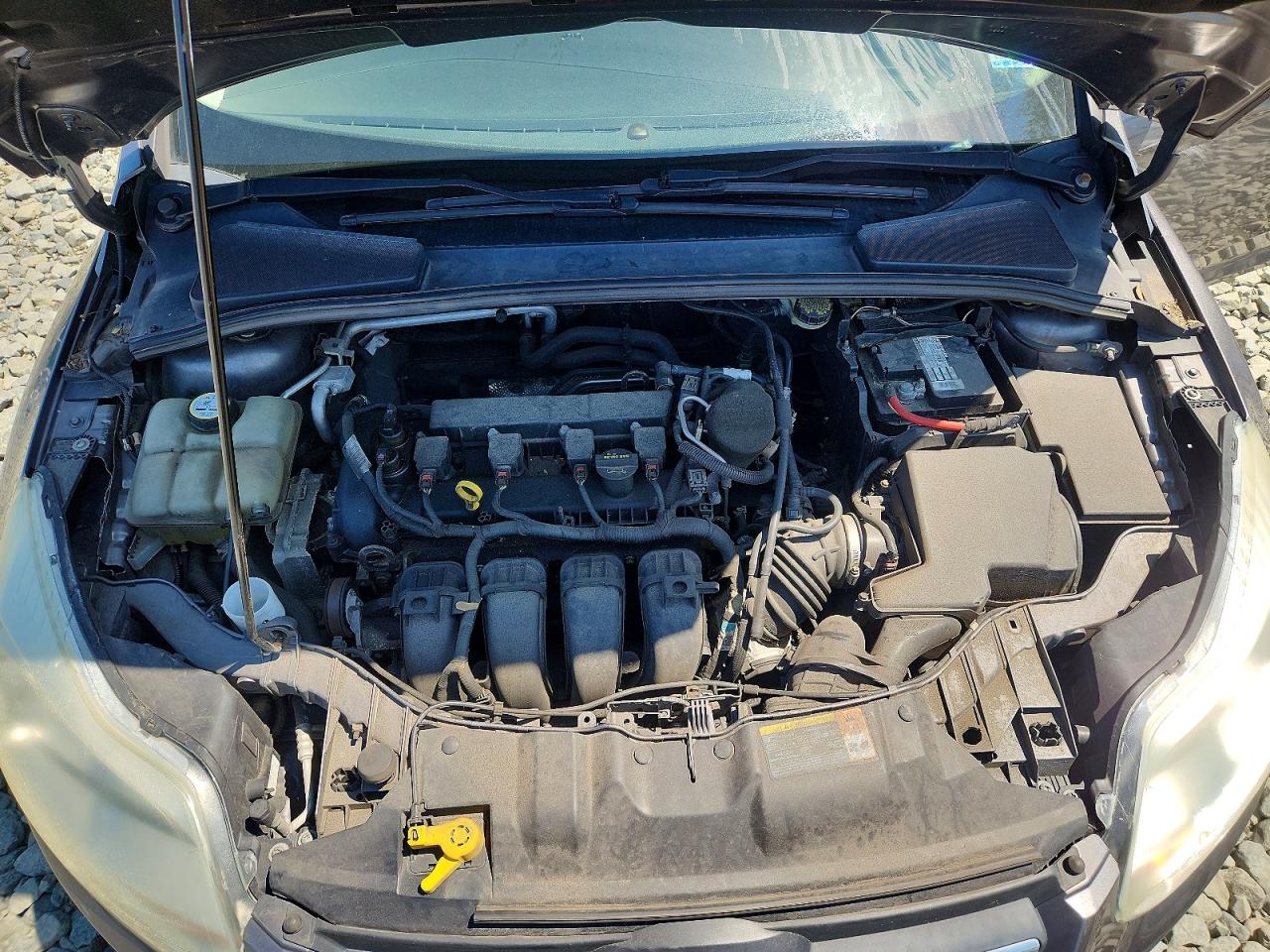 2013 Ford Focus Se Gray vin: 1FADP3K28DL305043
