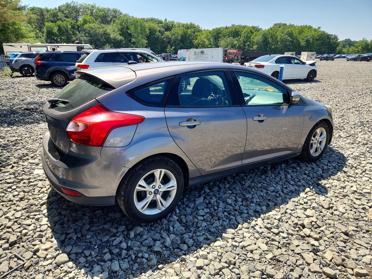2013 Ford Focus Se Gray vin: 1FADP3K28DL305043