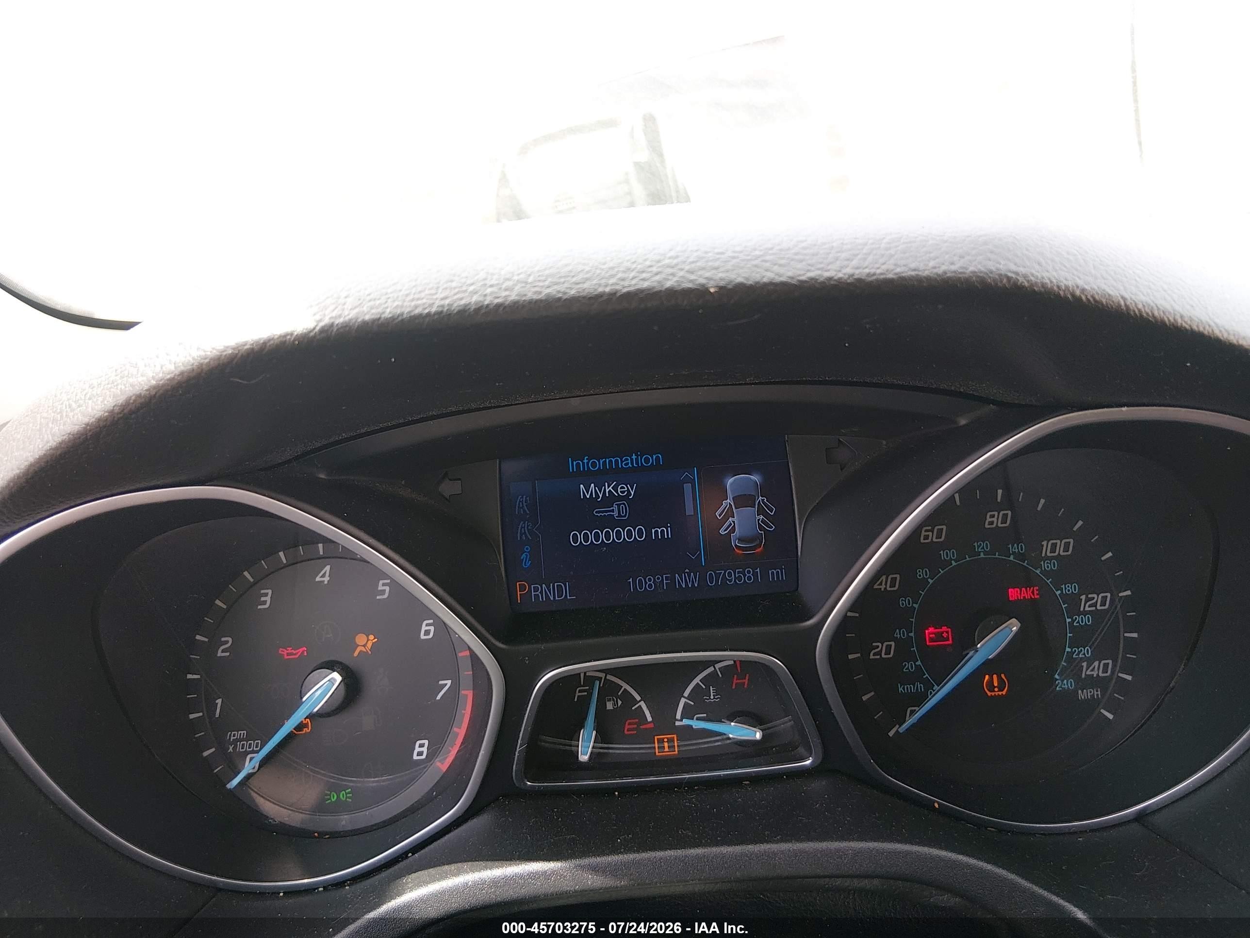 2013 Ford Focus Se Gray vin: 1FADP3K28DL338463