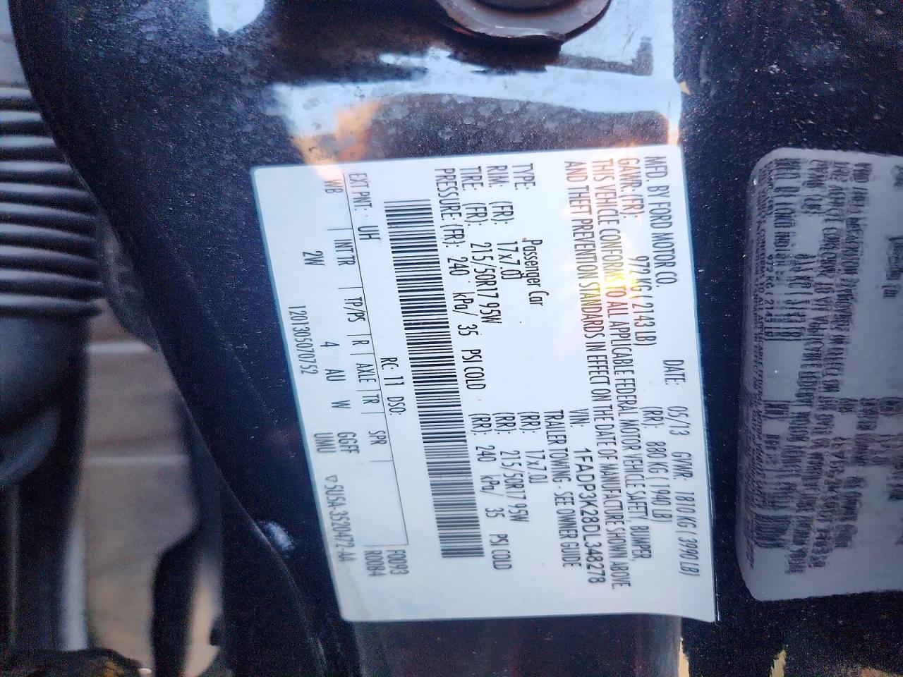 2013 Ford Focus Se Black vin: 1FADP3K28DL348278