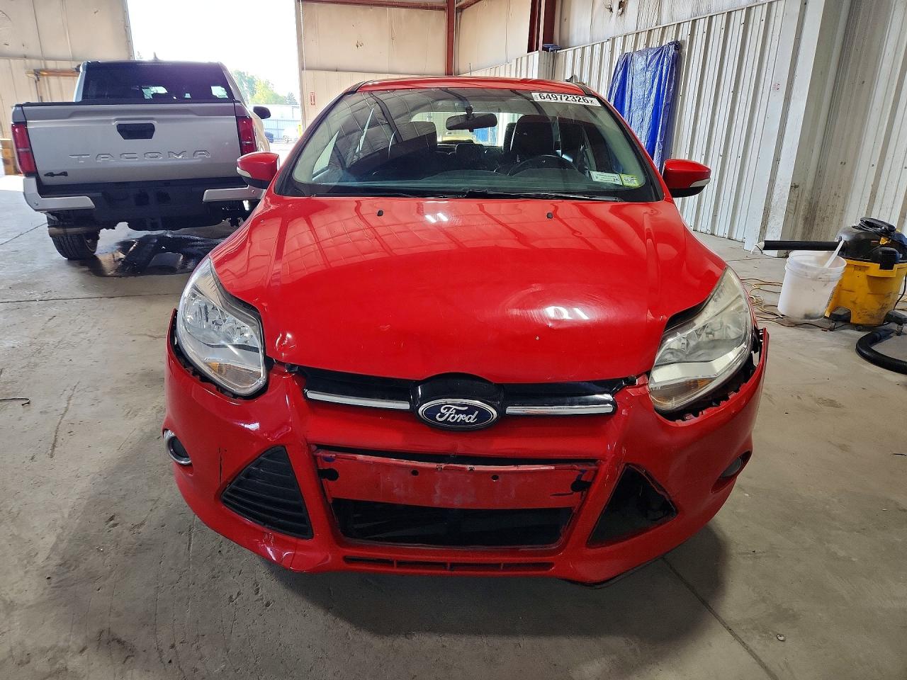 2013 Ford Focus Se Red vin: 1FADP3K28DL348510