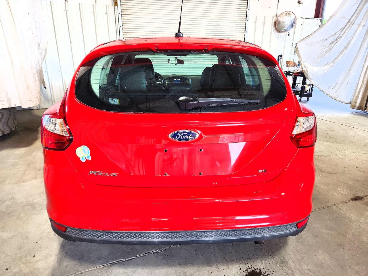 2013 Ford Focus Se Red vin: 1FADP3K28DL348510