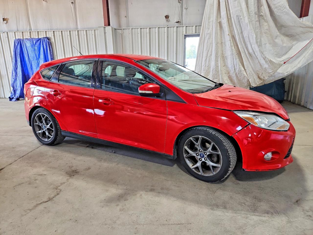 2013 Ford Focus Se Red vin: 1FADP3K28DL348510