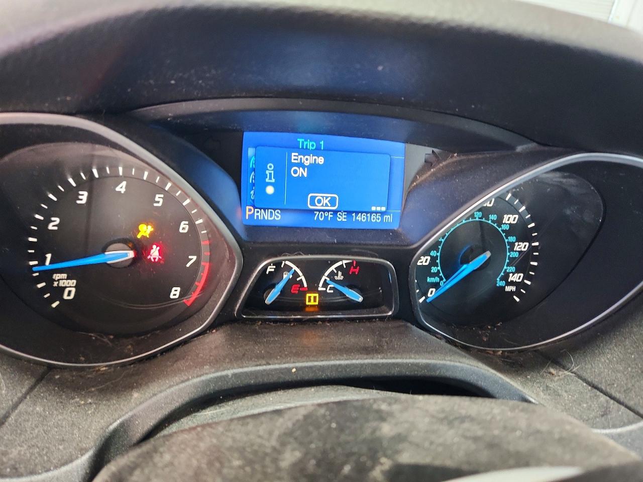 2013 Ford Focus Se Red vin: 1FADP3K28DL348510