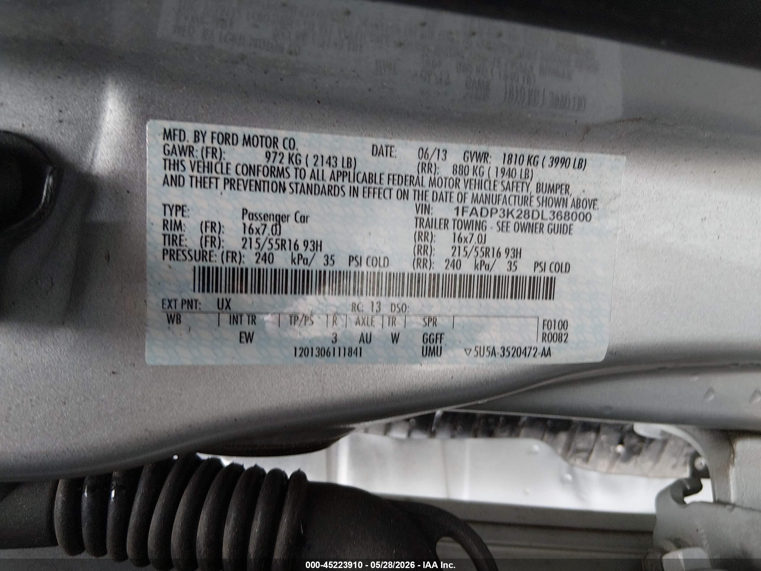 2013 Ford Focus Se Серебряный vin: 1FADP3K28DL368000