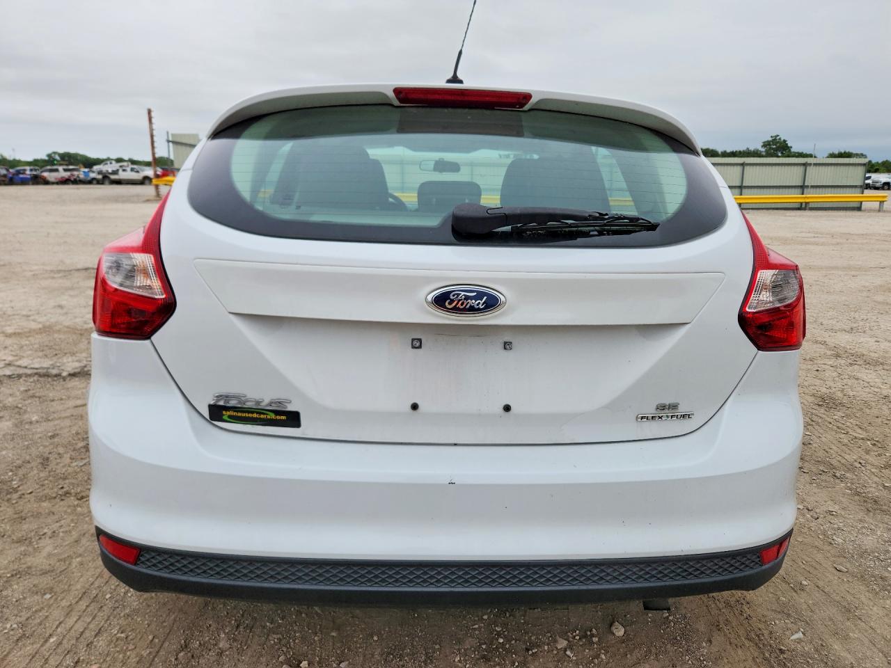 2013 Ford Focus Se White vin: 1FADP3K28DL373293