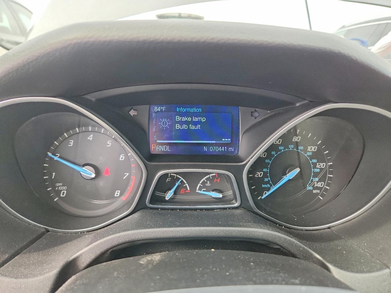 2014 Ford Focus Se Gray vin: 1FADP3K28EL162354