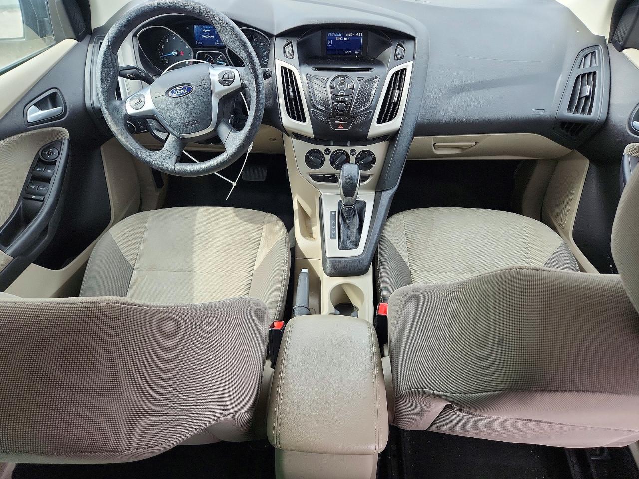 2014 Ford Focus Se Gray vin: 1FADP3K28EL162354