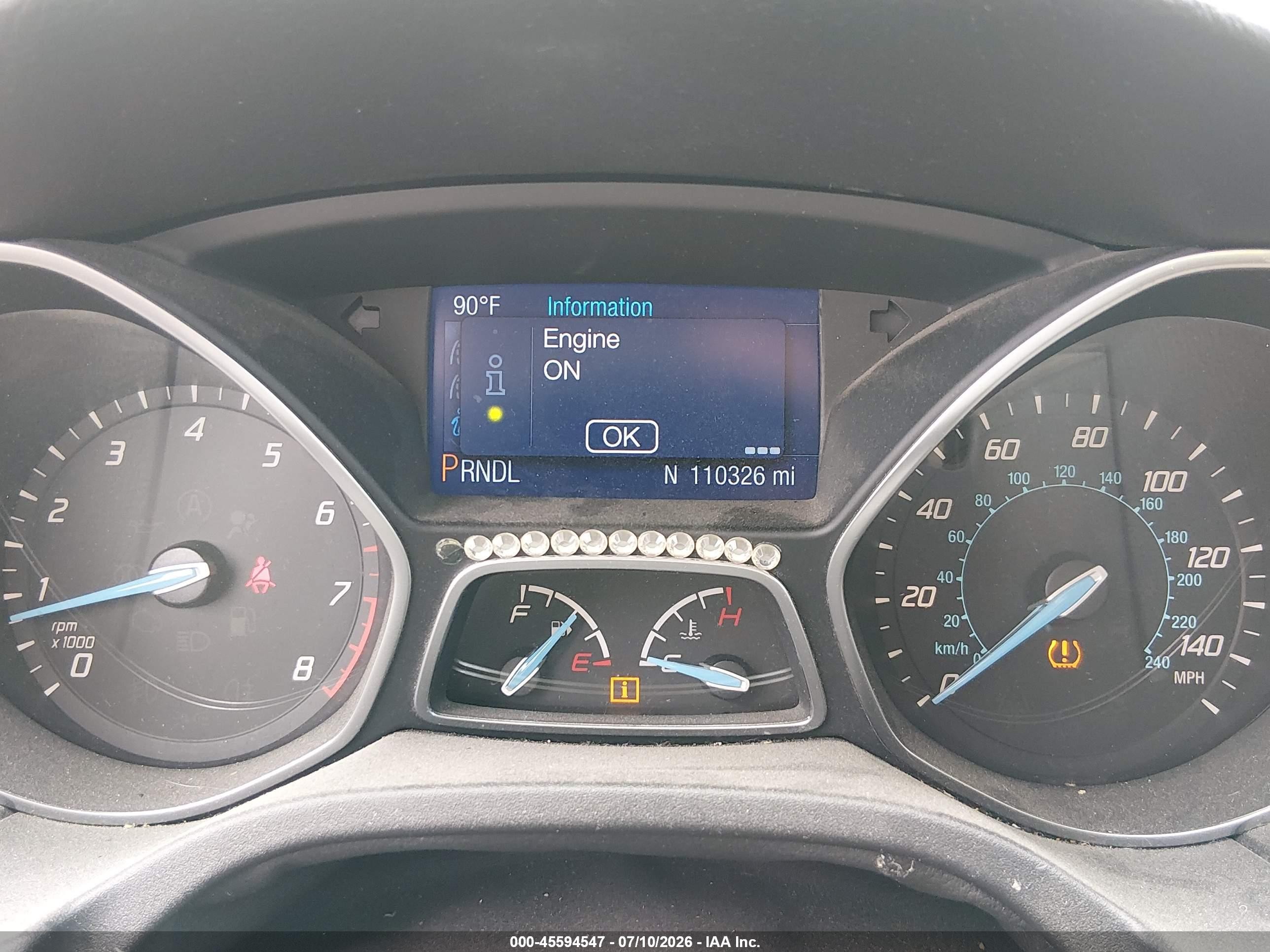 2014 Ford Focus Se Белый vin: 1FADP3K28EL197122
