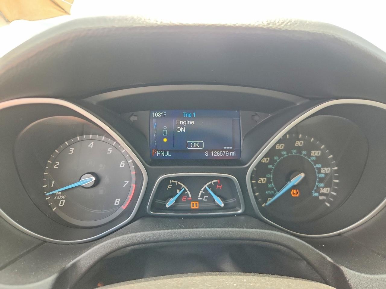2014 Ford Focus Se Blue vin: 1FADP3K28EL207969