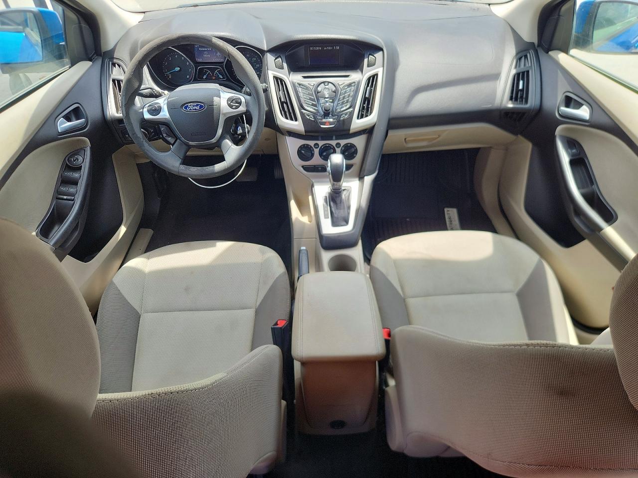 2014 Ford Focus Se Blue vin: 1FADP3K28EL207969