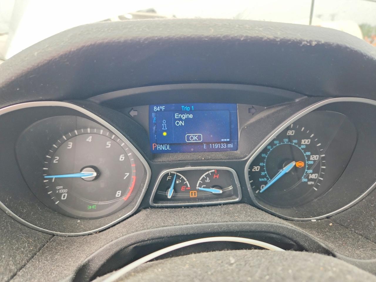 2014 Ford Focus Se Silver vin: 1FADP3K28EL229440