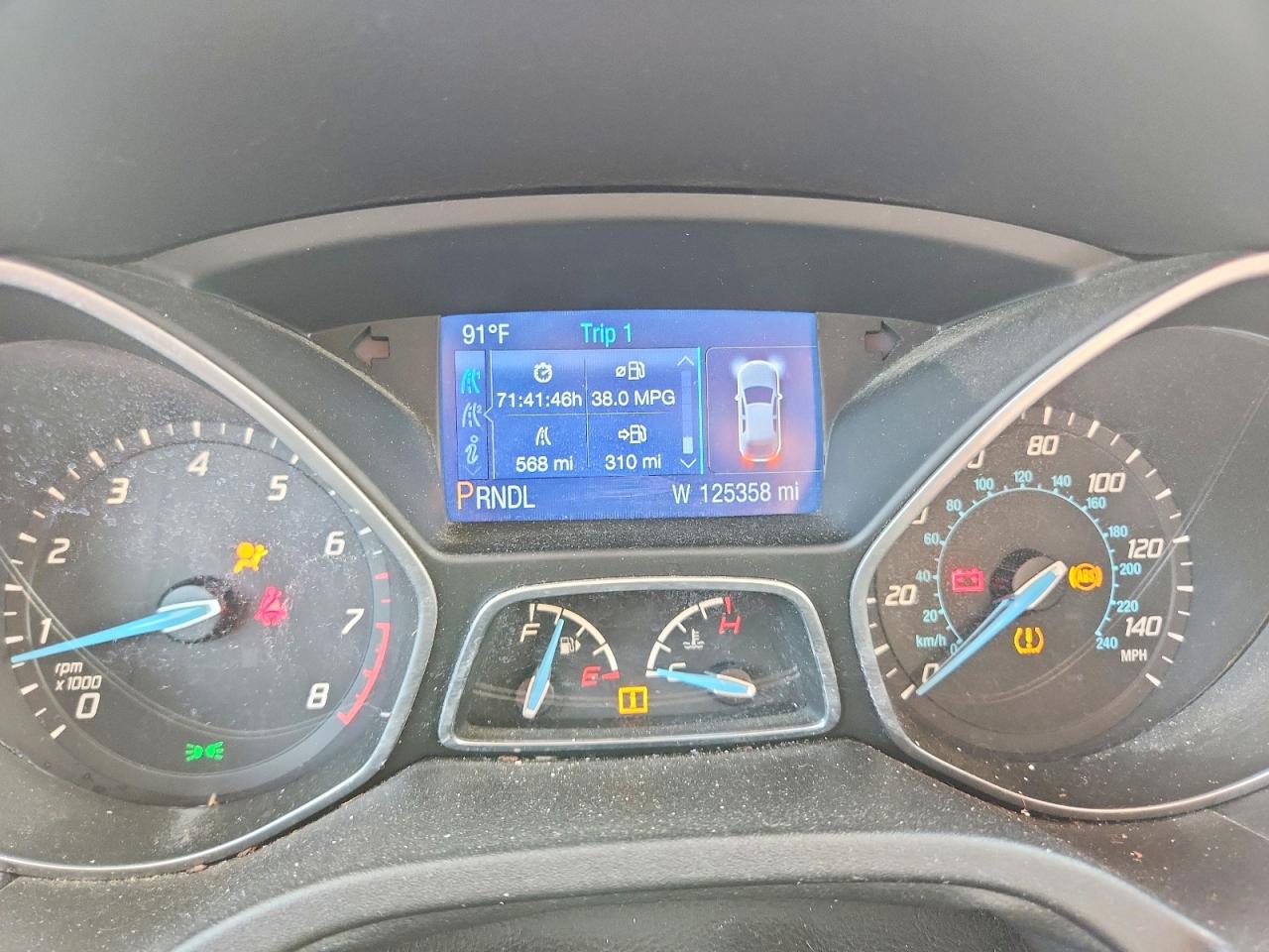 2014 Ford Focus Se Red vin: 1FADP3K28EL243340