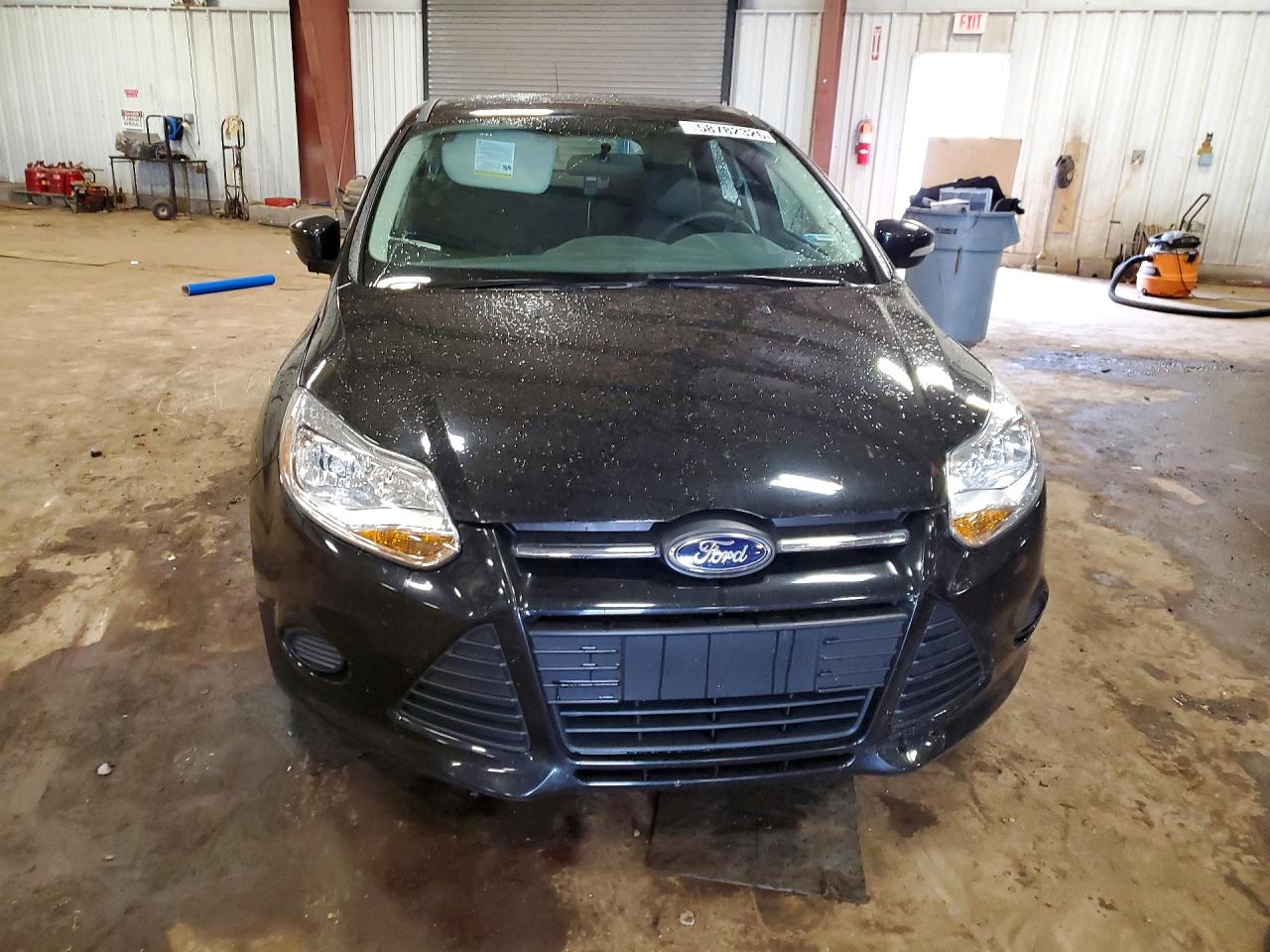 2014 Ford Focus Se Black vin: 1FADP3K28EL253530